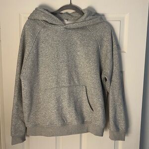 Gray Hooded Sweatshirt Small
